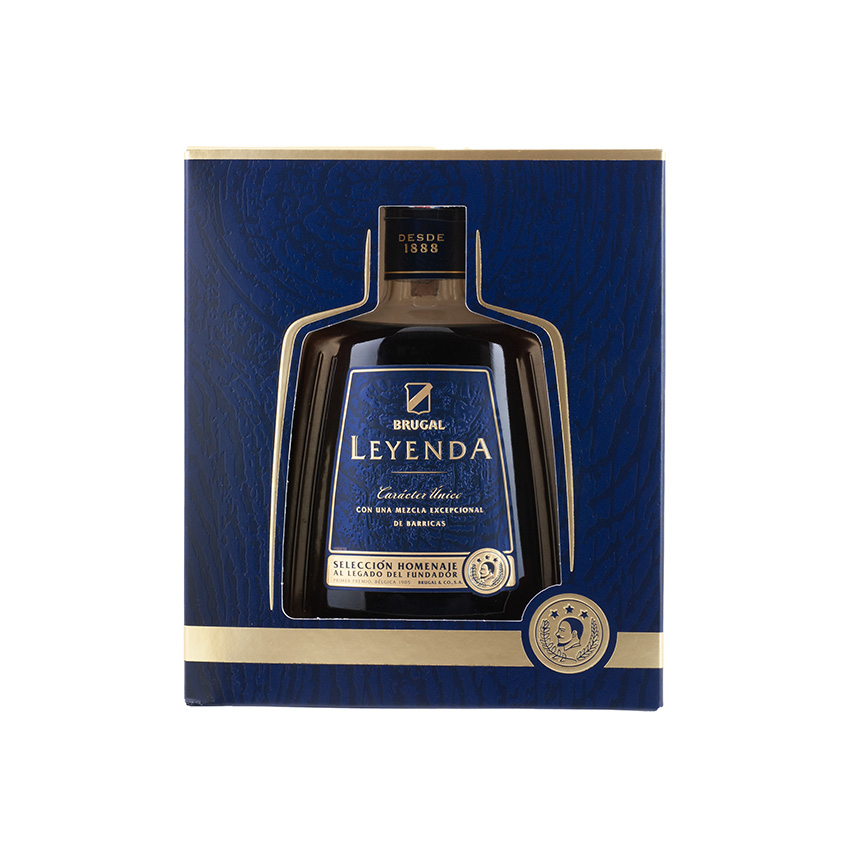 BRUGAL Leyenda - Brauner Rum, 700ml,  38% vol