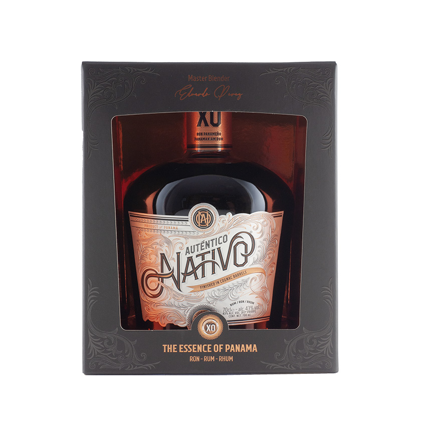 AUTÉNTICO NATIVO XO, 700ml, 43% vol.