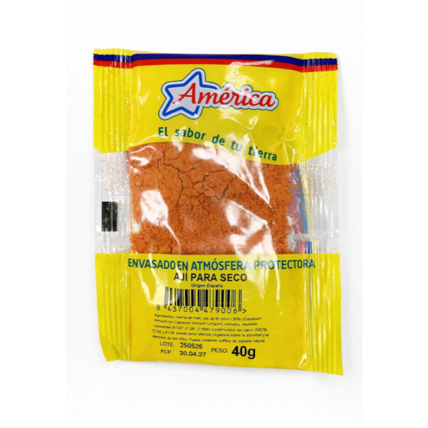 AMERICA Ají Para Seco, 40g