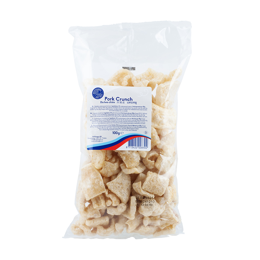 WILTHAGEN Pork Crunch - Chicharron der Cerdo - Pururuca, 100g