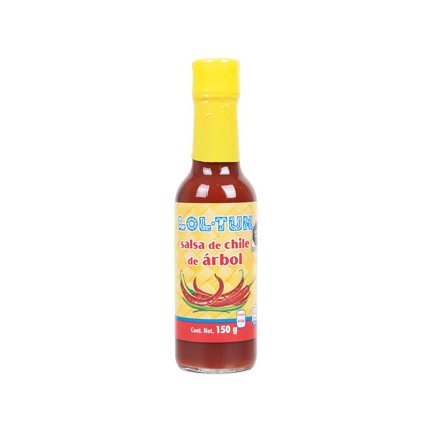 LOL-TUN Arbol-Chilisauce-Salsa de Chile de Arbol, 150g