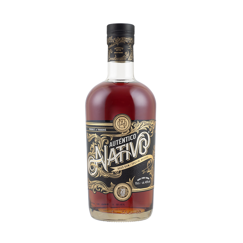AUTÉNTICO NATIVO 20 YO, 700ml, 40% vol.