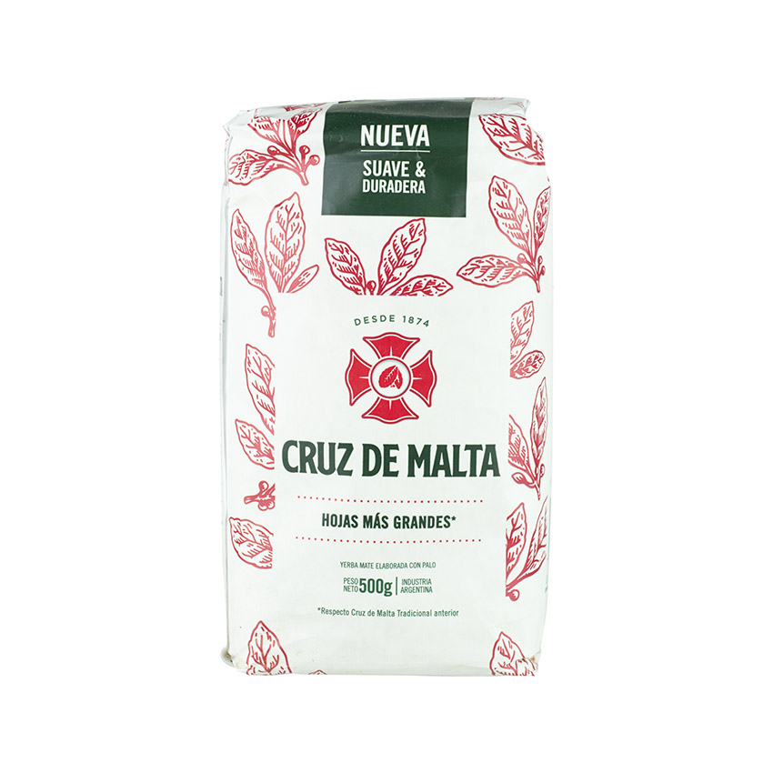 CRUZ DE MALTA Mate-Tee - Yerba Mate, 500g