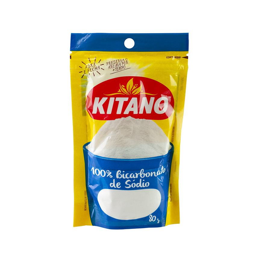 KITANO Natriumbicarbonat Bicarbonato de Sódio 80g 