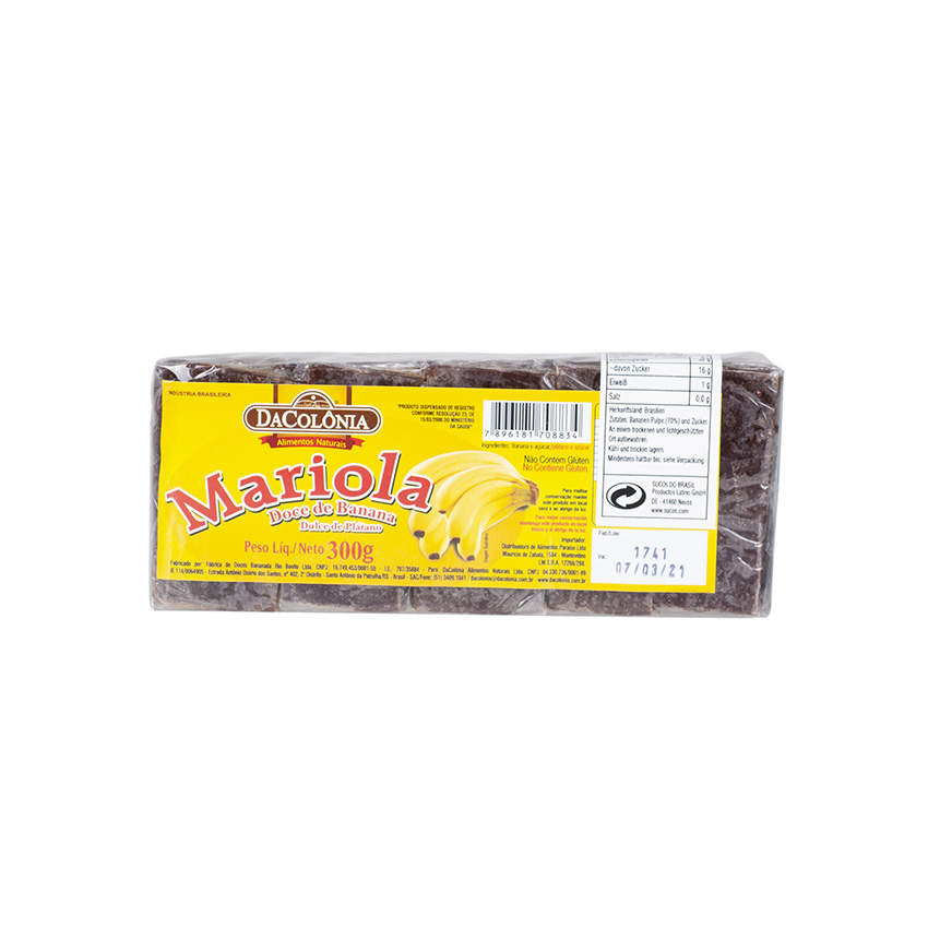 DACOLONIA - Bananen-Dessert - Mariola Doce de Banana 300g