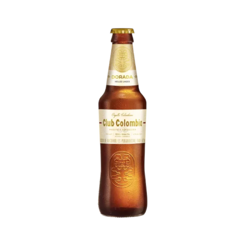 CLUB COLOMBIA DORADA Kolumb. Bier 330ml Cerveza 4,8 % vol.