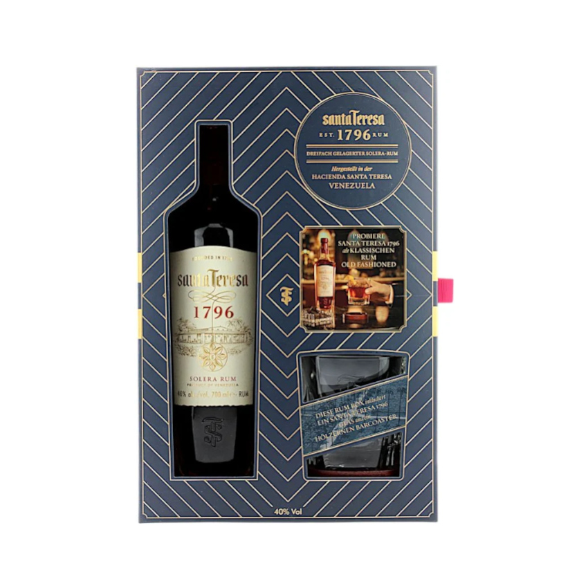SANTA TERESA 1796  Solera Rum - Brauner Rum, 700ml, 40% vol.