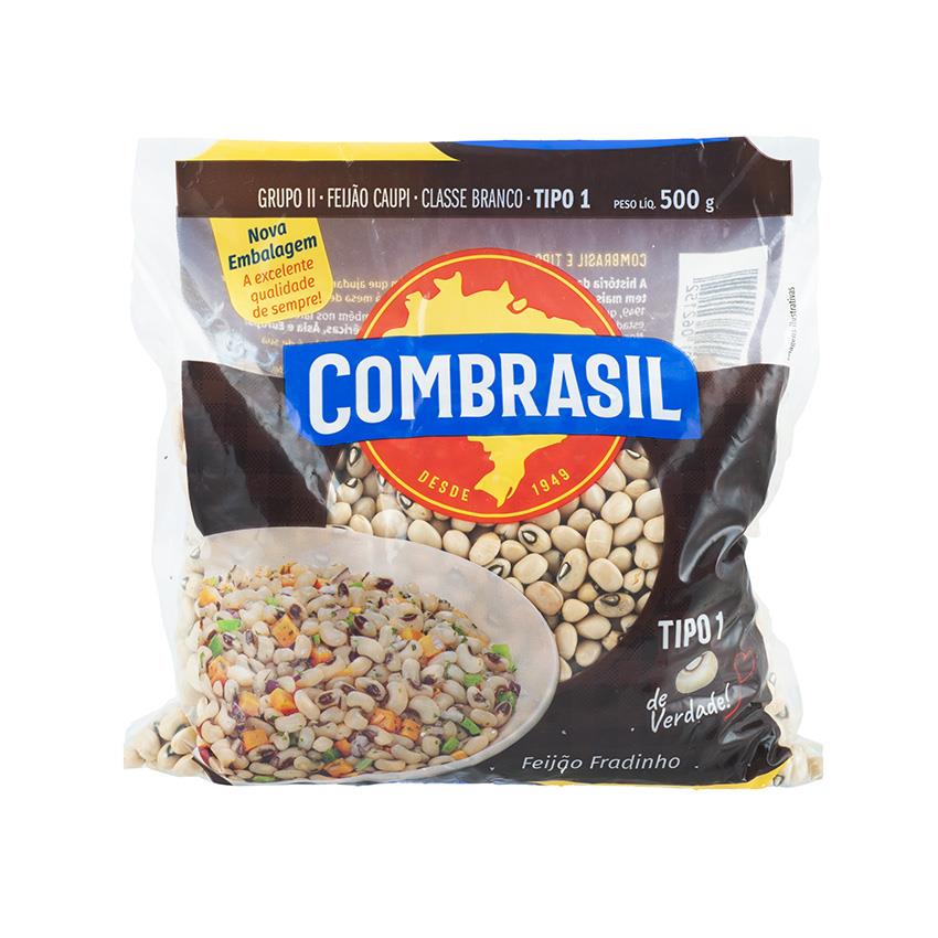 COMBRASIL Frijoles de Ojo Negro - Feijão Fradinho, 500g