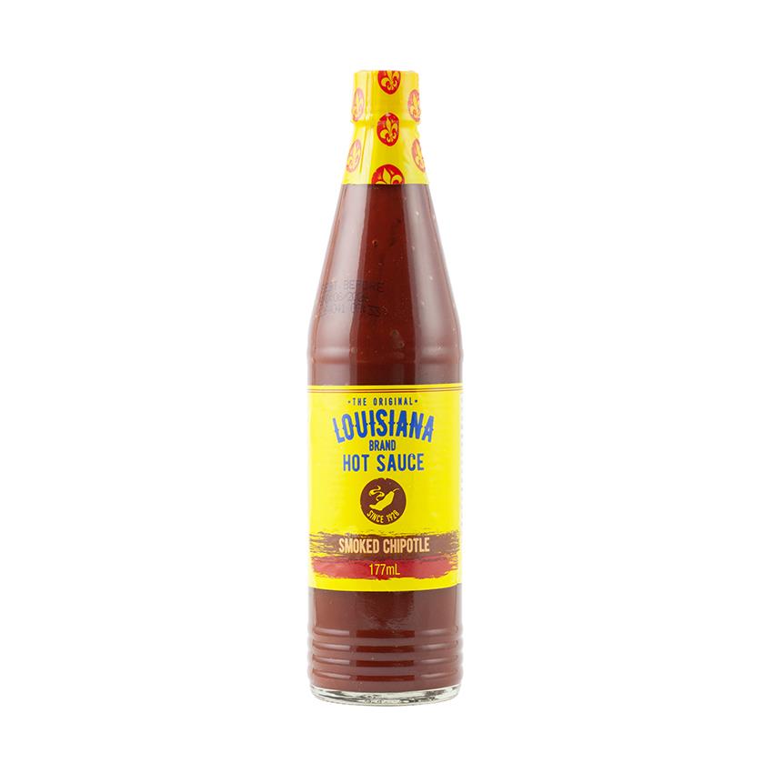LOUISIANA Hot Sauce Smoked Chipotle - Salsa Picante Chipotle, 177ml