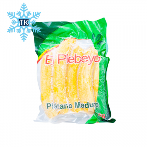 EL PLEBEYO Reife Kochbananen, tiefgefroren - Platanos Maduros Congelados, 1 kg