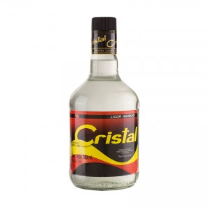 CRISTAL Spirituose mit Anisgeschmack Aguardiente 700ml 30% vol