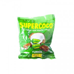 SUPERCOCO Bonbons mit Kokosnuss - Turrón Bolsa, 250g