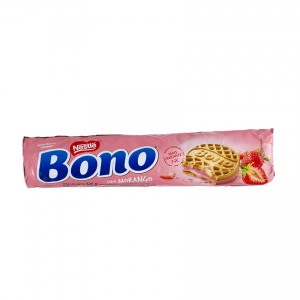 NESTLÉ Bono Erdbeer Doppelkeks - Biscoito Recheado Morango, 90g