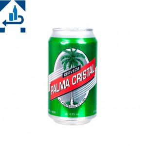 PALMA CRISTAL - Kubanisches Bier --DPG-- Cerveza Cubana 4,9% vol., Dose 355ml