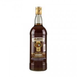 BELMONT ESTATE Golden Coconut Spirit Drink - Spirituose aus Rumbasis mit Kokosaroma,1L 40%vol